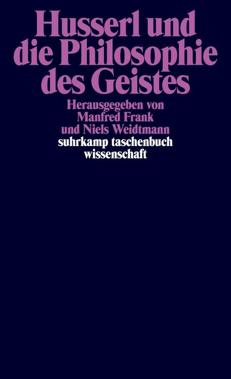 Produktbild: Husserl und die Philosophie des Geistes