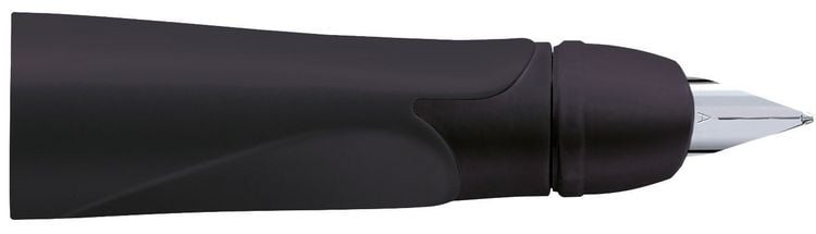 Produktbild: STABILO Linksh&auml;nder-Griffst&uuml;ck f&uuml;r ergonomischen Schulf&uuml;ller mit Anf&auml;nger-Feder A -   EASYbirdy in schwarz