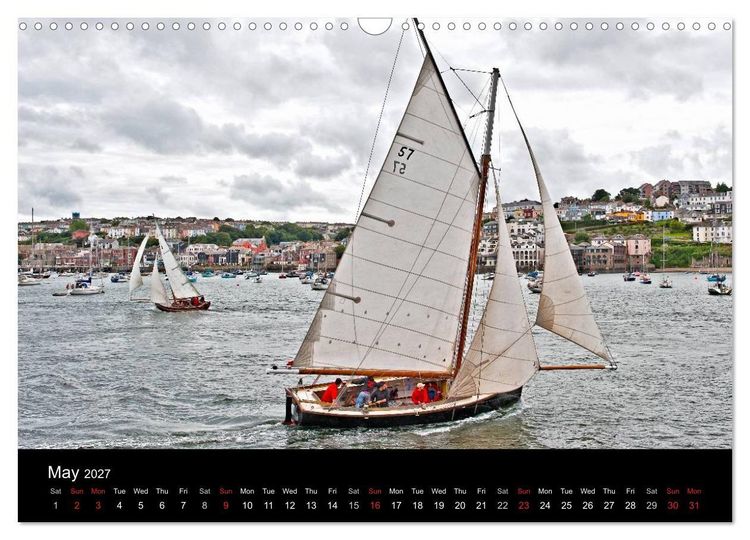 Produktbild: The Beauty of Sailing (Wall Calendar 2027 DIN A3 landscape), CALVENDO 12 Month Wall Calendar