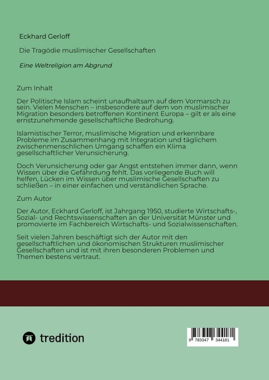 Produktbild: Die Trag&ouml;die muslimischer Gesellschaften