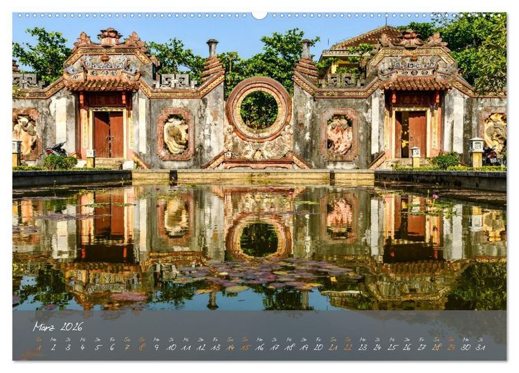 Produktbild: Vietnam von Hanoi bis Phu Quoc Menschen, Landschaften und St&auml;dte (hochwertiger Premium Wandkalender 2026 DIN A2 quer), Kunstdruck in Hochglanz