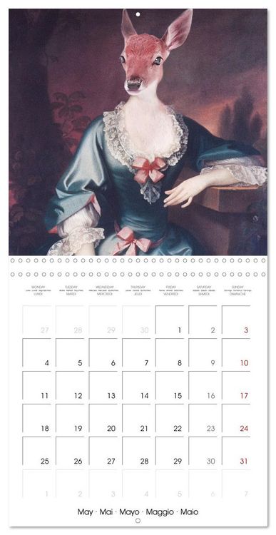 Produktbild: Aristocrat Animals (Wall Calendar 2026 12 &times; 12 Inch) CALVENDO 12 Month Wall Calendar