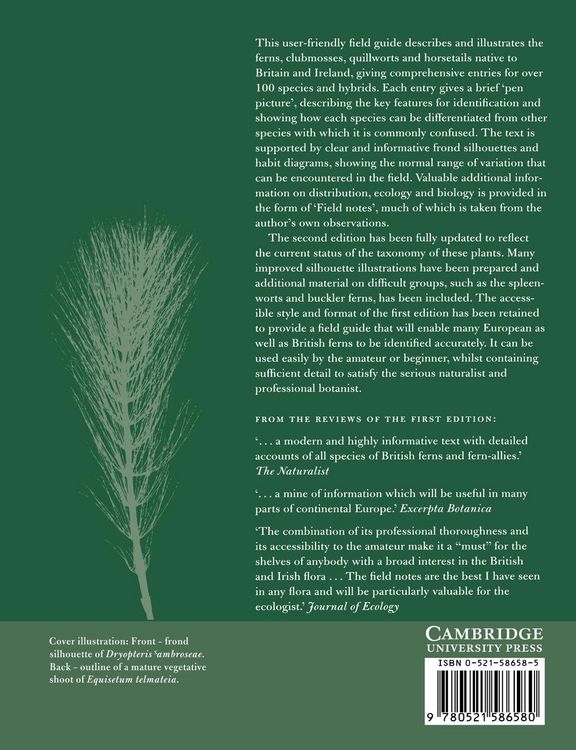 Produktbild: The Ferns of Britain and Ireland