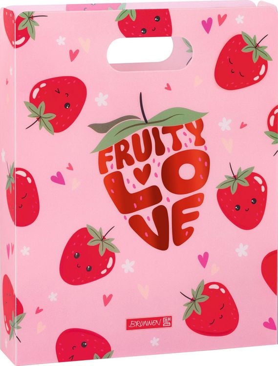 Produktbild: Brunnen Heftbox A4 offen PP Fruity Love