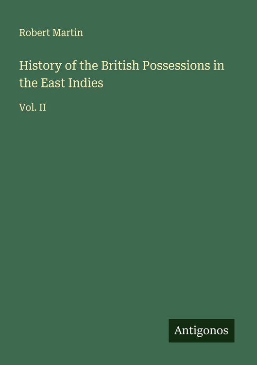 Produktbild: History of the British Possessions in the East Indies