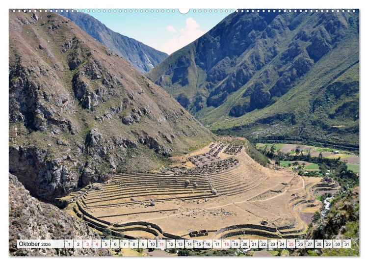 Produktbild: Faszination PERU, zwischen Anden und Regenwald (hochwertiger Premium Wandkalender 2026 DIN A2 quer), Kunstdruck in Hochglanz