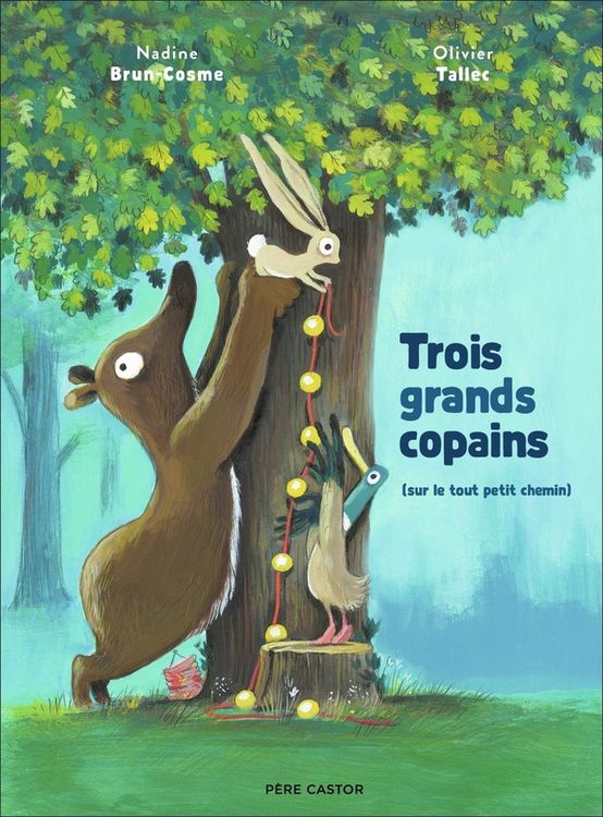 Produktbild: Trois grands copains sur le tout petit chemin
