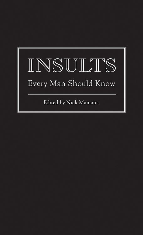 Produktbild: Insults Every Man Should Know