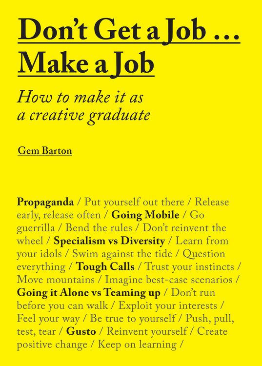 Produktbild: Don't Get Job ... Make a Job
