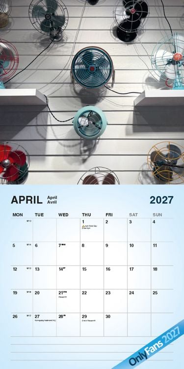Produktbild: Only Fans Kalender 2027 - Scherzartikel Version