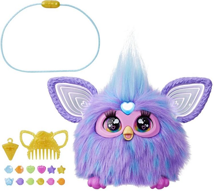 Produktbild: Hasbro F6743100 - Furby Purple, Interaktives Spielzeug