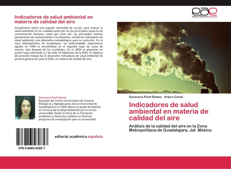 Produktbild: Indicadores de salud ambiental en materia de calidad del aire