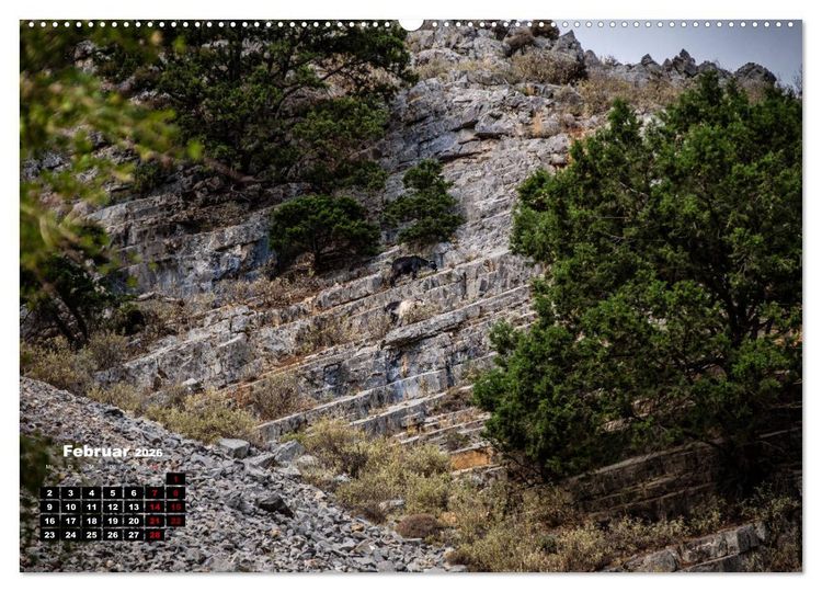 Produktbild: Kretas facettenreicher Westen (Wandkalender 2026 DIN A2 quer), CALVENDO Monatskalender