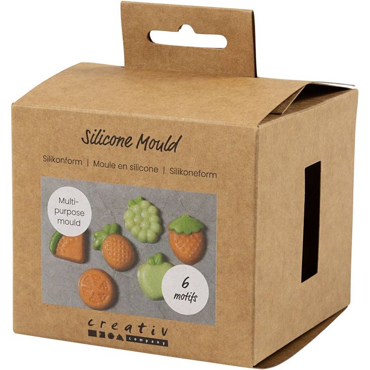 Produktbild: Creativ Company Form, Fr&uuml;chte, H 1,8 cm, L 4,5-6 cm, 6 Stk