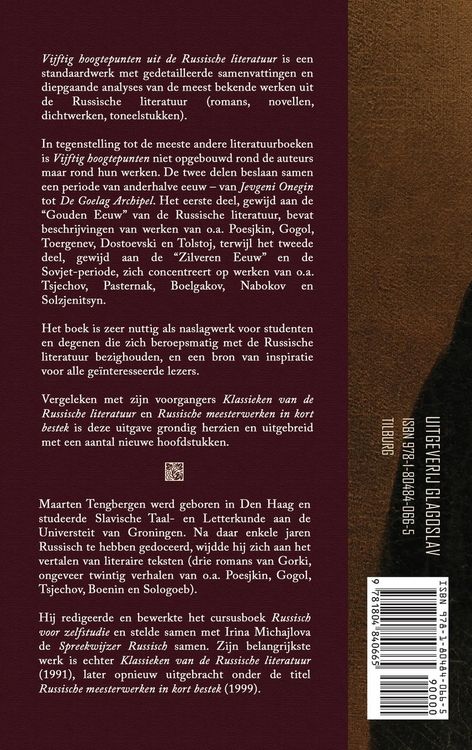 Produktbild: Vijftig hoogtepunten uit de Russische literatuur