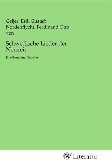 Produktbild: Schwedische Lieder der Neuzeit