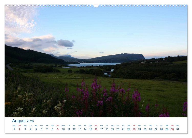 Produktbild: Isle of Skye 2026. Impressionen von Schottlands sch&ouml;nster Insel der Hebriden (hochwertiger Premium Wandkalender 2026 DIN A2 quer), Kunstdruck in Hochglanz