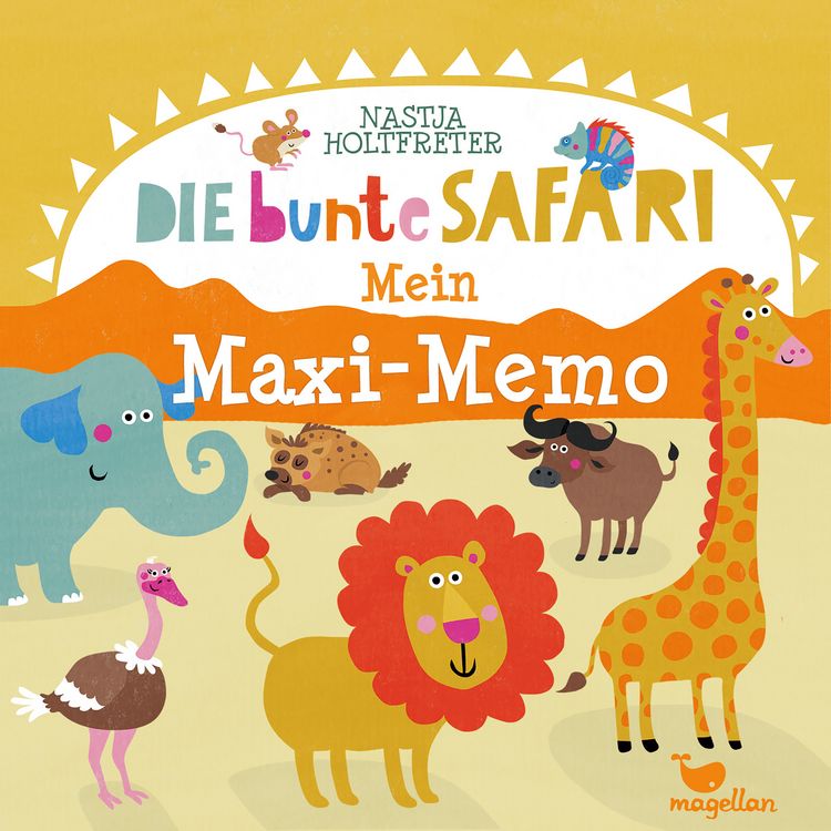Produktbild: Die bunte Safari - Mein Maxi-Memo