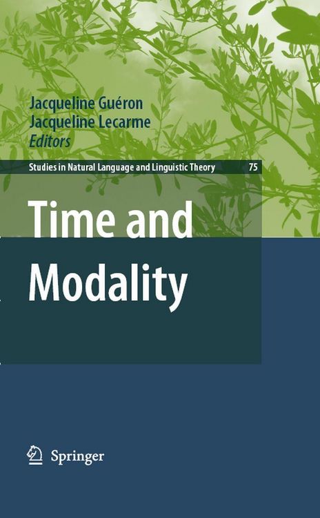 Produktbild: Time and Modality