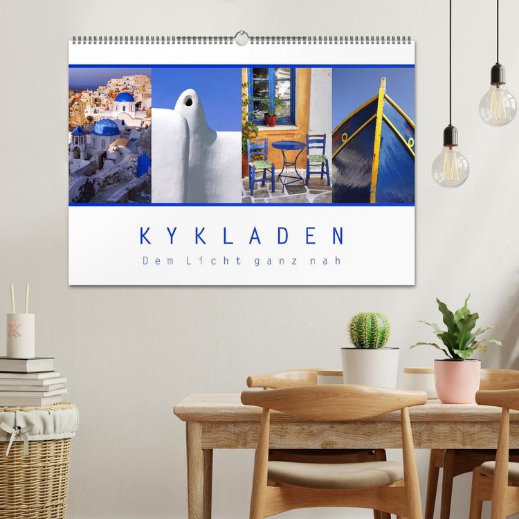 Produktbild: KYKLADEN Dem Licht ganz nah (Wandkalender 2026 DIN A2 quer), CALVENDO Monatskalender
