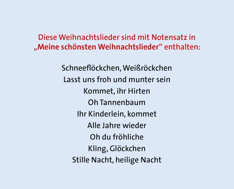 Produktbild: Meine schönsten Weihnachtslieder