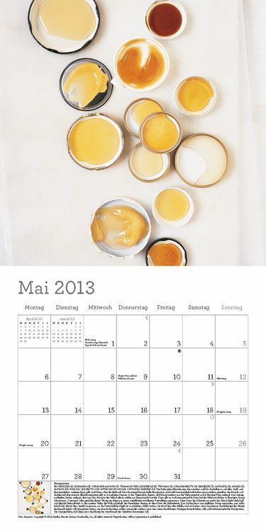 Produktbild: Martha Stewart's K&uuml;chenlatein, Brosch&uuml;renkalender 2013