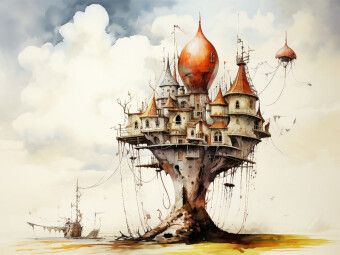 Produktbild: CALVENDO Puzzle Ein Motiv aus dem Kalender "Kuriose H&auml;user" | 1000 Teile Lege-Gr&ouml;&szlig;e 64x48cm Foto-Puzzle f&uuml;r gl&uuml;ckliche Stunden
