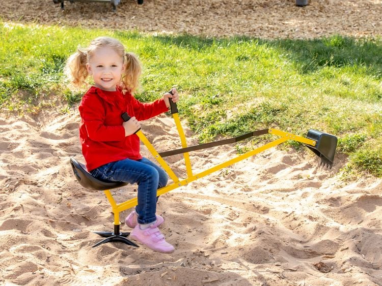 Produktbild: Outdoor Active Metall Schaufelbagger gelb/schwarz, /GS