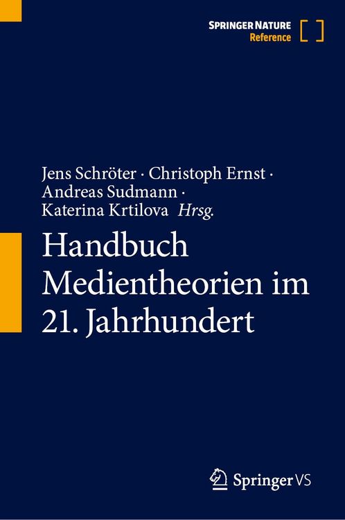 Produktbild: Handbuch Medientheorien im 21. Jahrhundert