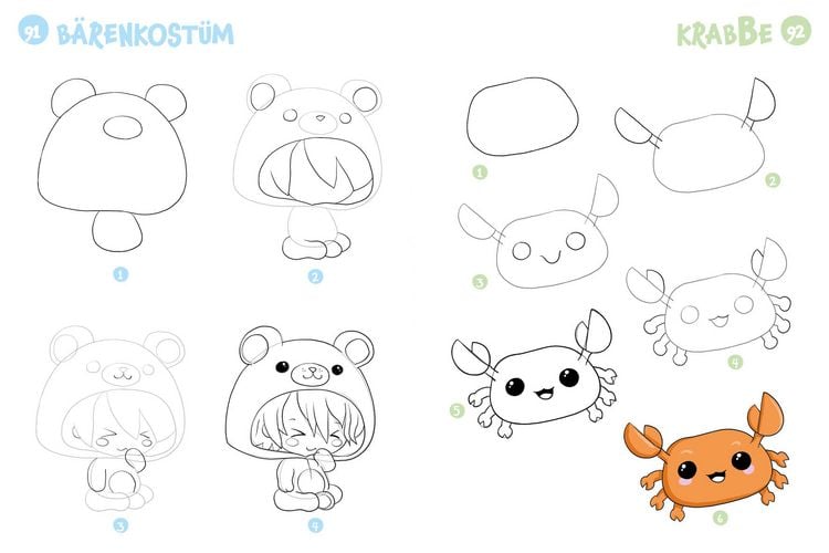 Produktbild: 300 Motive zeichnen &ndash; Kawaii