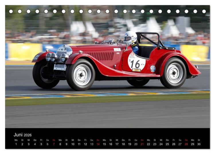 Produktbild: Morgan... der letzte seiner Art (Tischkalender 2026 DIN A5 quer), CALVENDO Monatskalender