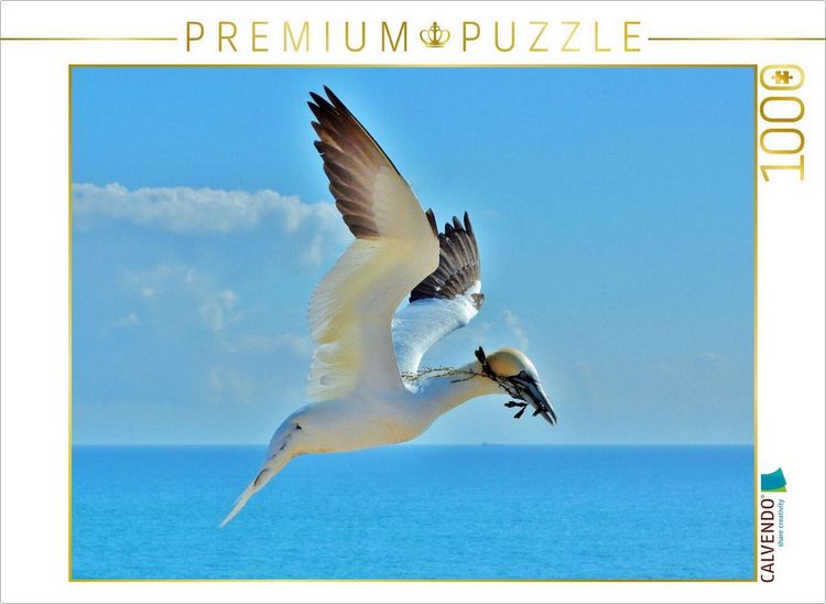 Produktbild: CALVENDO Puzzle Basst&ouml;lpel im Landeanflug 1000 Teile Lege-Gr&ouml;&szlig;e 640 x 480 cm Foto-Puzzle Bild von Ren&eacute; Schaack