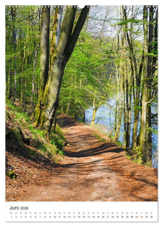 Produktbild: Herrliche Wanderwege (hochwertiger Premium Wandkalender 2026 DIN A2 hoch), Kunstdruck in Hochglanz