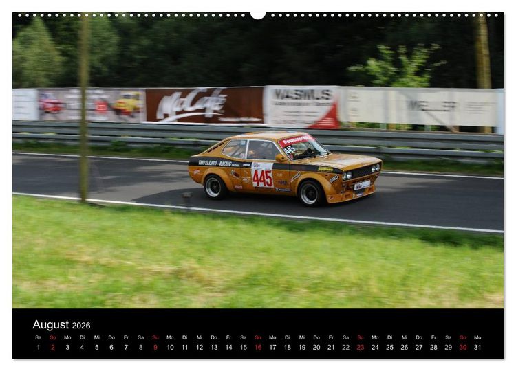 Produktbild: Bergrennen Osnabr&uuml;ck &ndash; Boliden am Berg (Wandkalender 2026 DIN A2 quer), CALVENDO Monatskalender