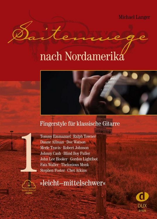 Produktbild: Saitenwege nach Nordamerika, Band 1 - leicht bis mittelschwer