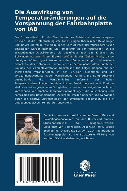 Produktbild: Die Auswirkung von Temperatur&auml;nderungen auf die Vorspannung der Fahrbahnplatte von IAB