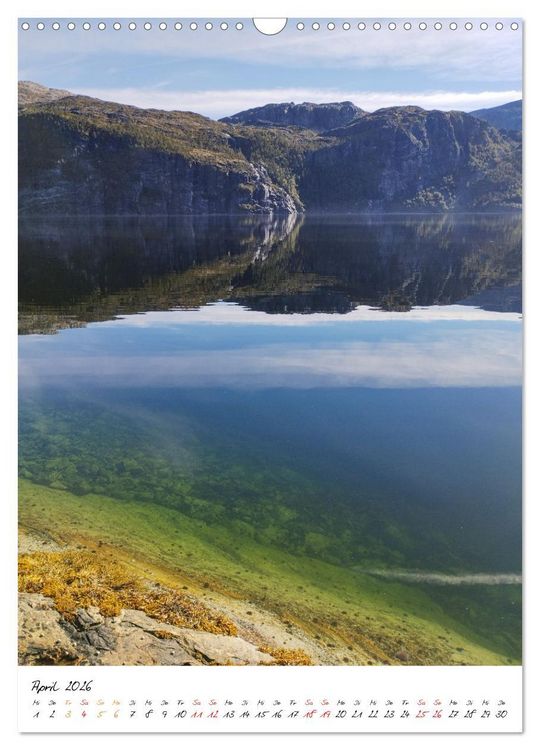 Produktbild: Norwegen - Das Land der Berge, Fjorde und Wasserf&auml;lle (Wandkalender 2026 DIN A3 hoch), CALVENDO Monatskalender