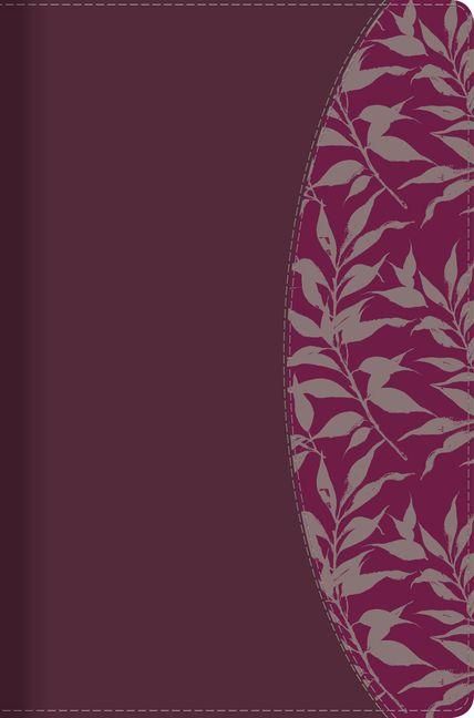 Produktbild: Rvr 1960 Biblia de Estudio Para Mujeres, Vino Tinto/Fucsia S&iacute;mil Piel Con &Iacute;ndice