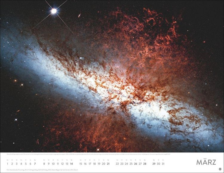 Produktbild: Das Universum Posterkalender 2027