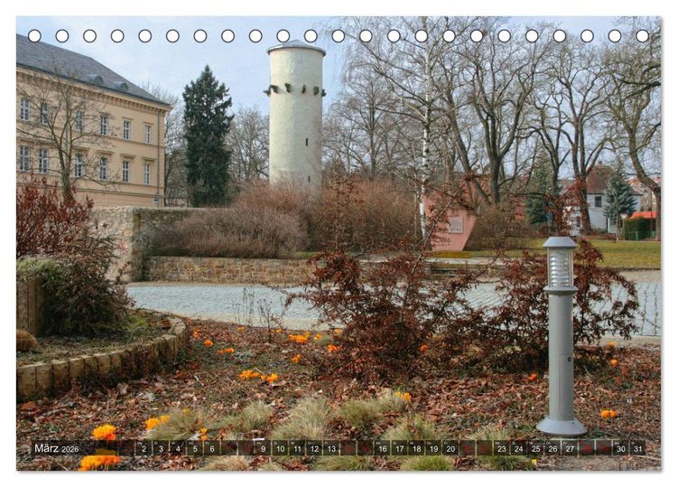 Produktbild: Unterwegs in Oschatz (Tischkalender 2026 DIN A5 quer), CALVENDO Monatskalender