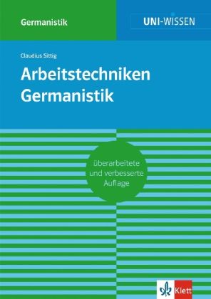 Produktbild: Arbeitstechniken Germanistik