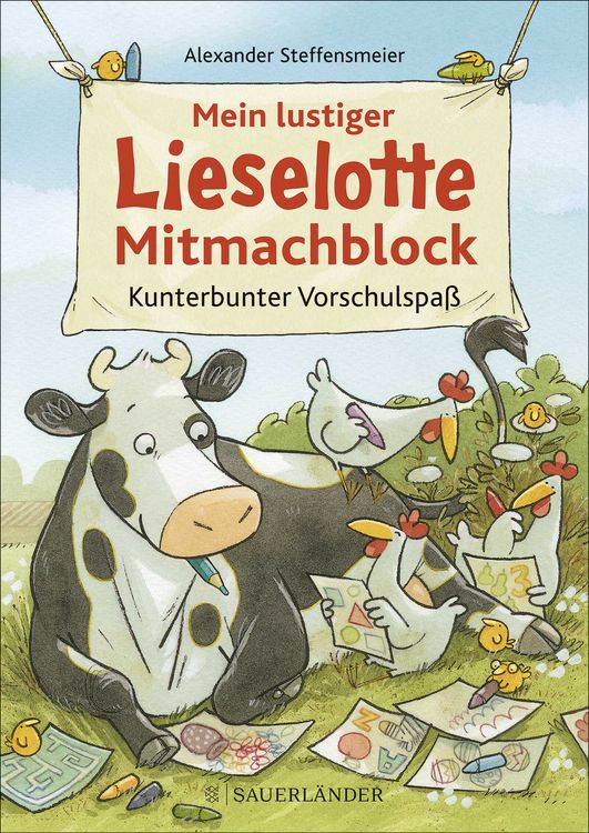 Produktbild: Mein lustiger Lieselotte Mitmachblock