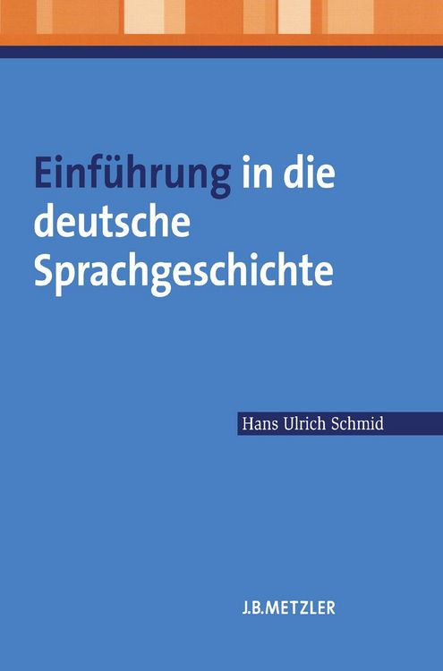 Produktbild: Einf&uuml;hrung in die deutsche Sprachgeschichte