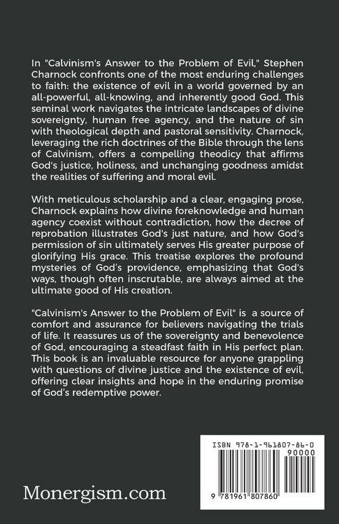 Produktbild: Calvinism's Answer to the Problem of Evil