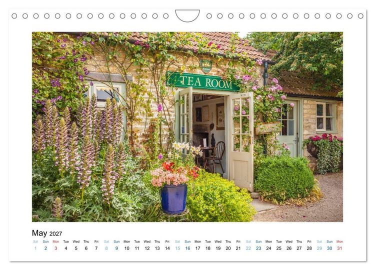 Produktbild: The Beauty of Southern England (Wall Calendar 2027 DIN A4 landscape), CALVENDO 12 Month Wall Calendar