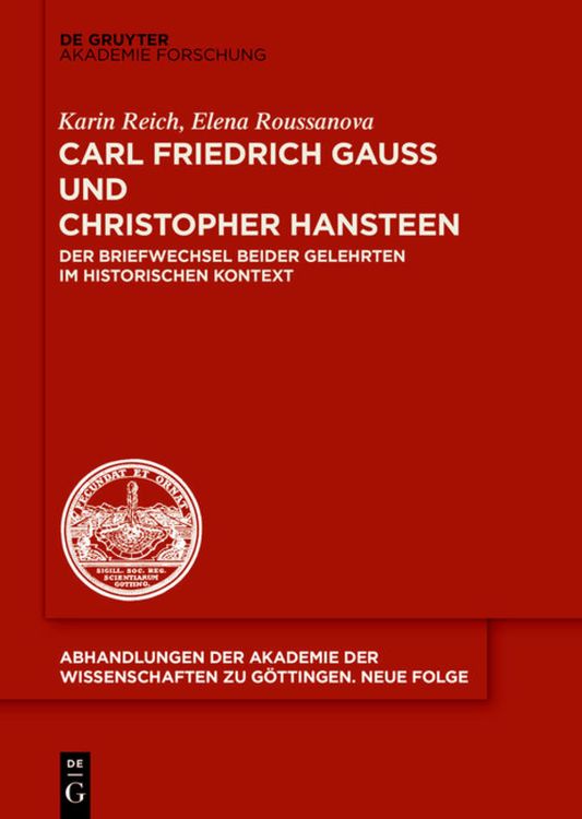 Produktbild: Carl Friedrich Gau&szlig; und Christopher Hansteen