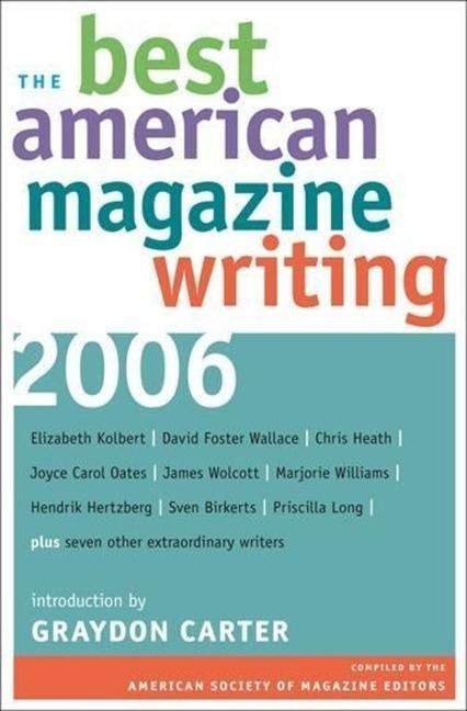 Produktbild: The Best American Magazine Writing