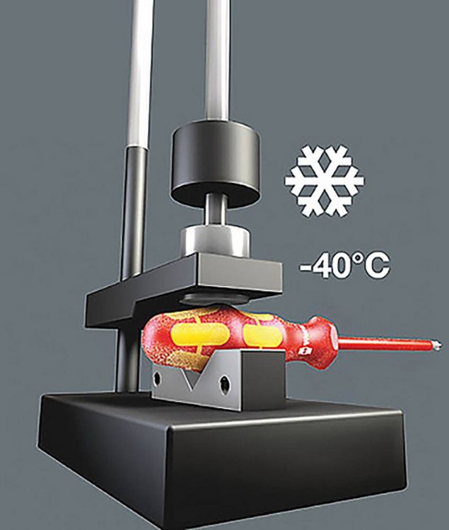Produktbild: Wera 165 iS VDE Plus/minus-Schraubendreher Gr&ouml;&szlig;e (Schraubendreher) SL/PZ 2 Klingenl&auml;nge: 100 mm
