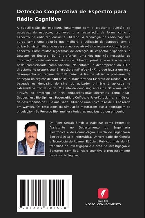 Produktbild: Detec&ccedil;&atilde;o Cooperativa de Espectro para R&aacute;dio Cognitivo