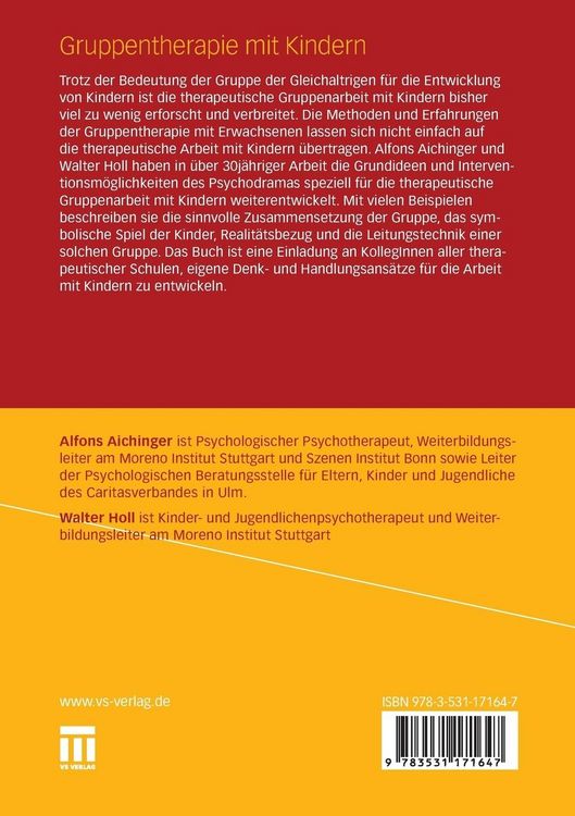 Produktbild: Gruppentherapie mit Kindern